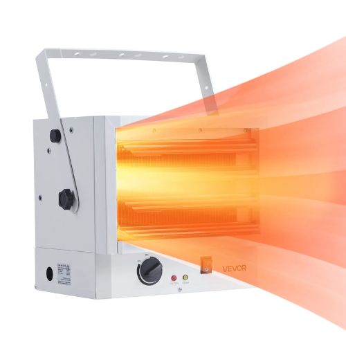 Electric Garage Heater 5000-Wattfor 2 Cars Overheat Protection & 3 Adjustable Angles