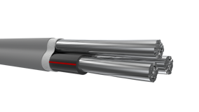 1000' 2-2-4 ALUMINUM SER CABLE