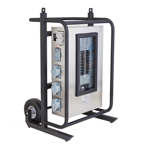 Duplex Gfci U-Ground 200A Power Distribution CAM-Type 2-Wheel 6220CC
