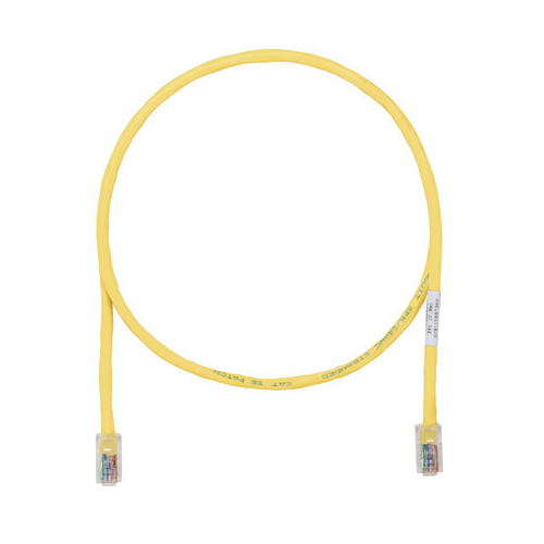 8m 24 AWG Yellow Cat 6A UTP Solid Patch Cord UTP6AX8MYL