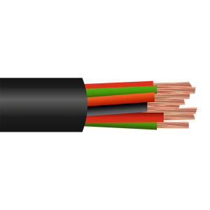 9/2 FLAT 20-10 PE/PVC TC STRANDED TRAY CABLE