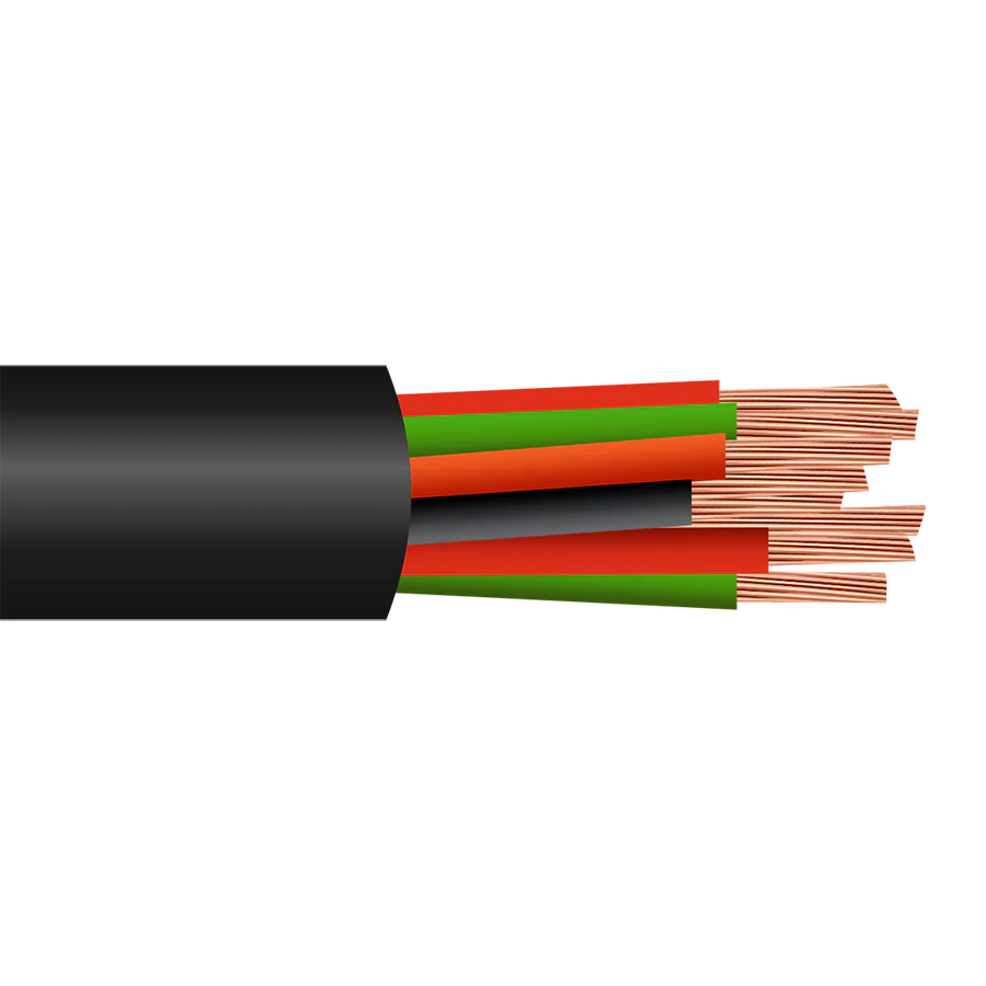 9/2 FLAT 20-10 PE/PVC TC STRANDED TRAY CABLE