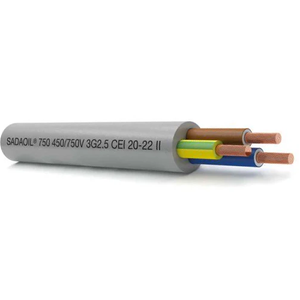 5G10 Flexible Oil-Resistant Command and Control multicores Cable CPR ECA UNEL 450/750V