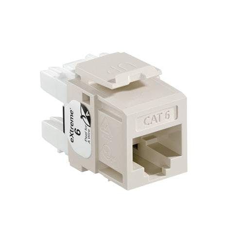 Cat 6 QUICKPORT Jack Light Almond 61110-RT6