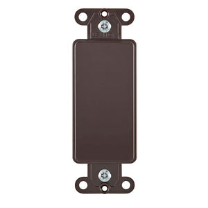 1-Gang Decora Blank Multimedia Insert 80414