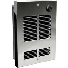 Small Home Shallow Wall Fan Forced 120V Heater 1500W Built In Double Pole Thermostat SED1012C