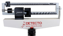 Physicians Scale Weigh Beam with Height Rod and Wheels Detecto 438