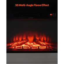 43-Inch 1500W 5120BTU Freestanding Electric Fireplace Stove Heater with Mantel White