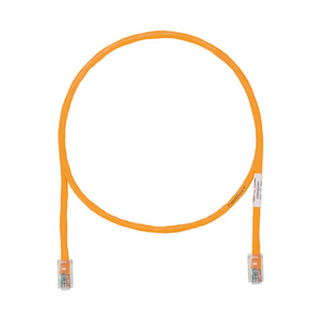 9' 24 AWG Orange Cat 6A UTP Solid Patch Cord UTP6AX9OR