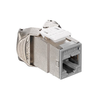 Cat 6 Shielded QUICKPORT Jack Gray 61SJK-RG6