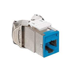 Cat 6 Shielded QUICKPORT Jack Blue 61SJK-RL6