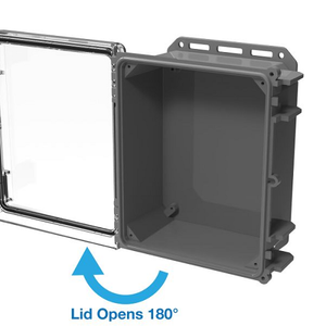 11.75" x 10.23" x 5.13" Industrial Enclosure Included Flange Kit I342HLTCBG