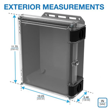 11.75" x 10.23" x 5.13" Industrial Enclosure Included Flange Kit I342HLTCBG