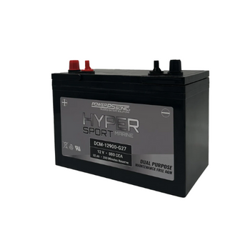 12V 92Ah Hyper Sport Dual Purpose Marine Battery DCM-12900-G27