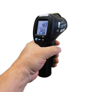 Advanced Infrared Thermometer with Dewpoint 20:1 / 605ºF 800111