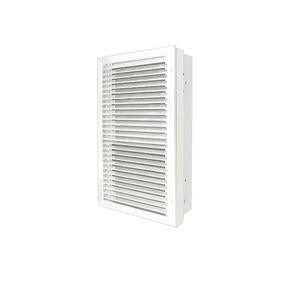 277V 4000W Architectural Fan Driven Heater White