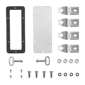 NEMA Stainless Steel Enclosure 12 x 12 x 8'' Junction Box with Mounting Plate