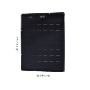 PowerFilm Solar 165W Generic PowerDrive Golf Car Solar Panel C3-48F28.3VT