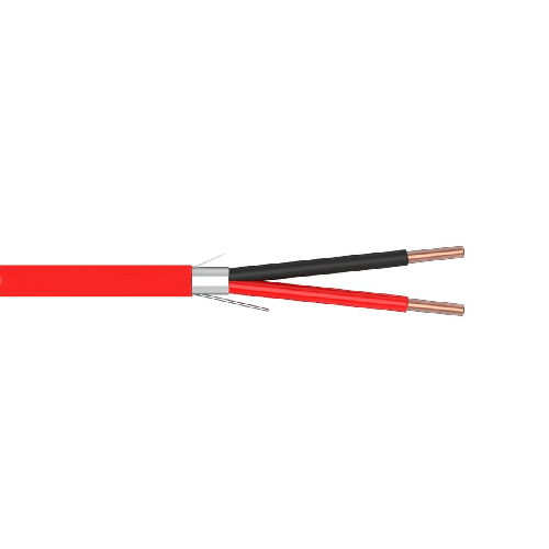 14/2C FPLP Solid PVC Plenum Shielded 75C Fire Alarm Cable 300V