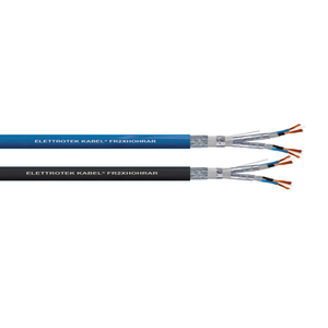 FR2XHOHRAR Bare / Tinned copper Shielded Individual Al Tape Braid PVC Instrumentation Cable