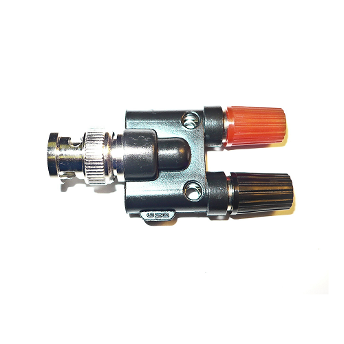 Dual Binding Post To BNC Male Adapter BU-P1296