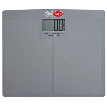 Textured Platform Surface Talking Home Health Scale Detecto SlimTalk