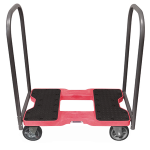 Snap-Loc All Terrain E-Track Push Cart Red Dolly SL1500P6R