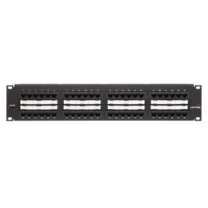 Cat 6 Flat Universal Patch Panel 2RU 48-Port 69586-C48