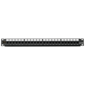 Cat 6A Flat QUICKPORT Patch Panel 1RU Black 6910G-U24