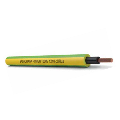 250 MCM Superflex Single Cores Cable UL/CSA 1000V Green-Yellow