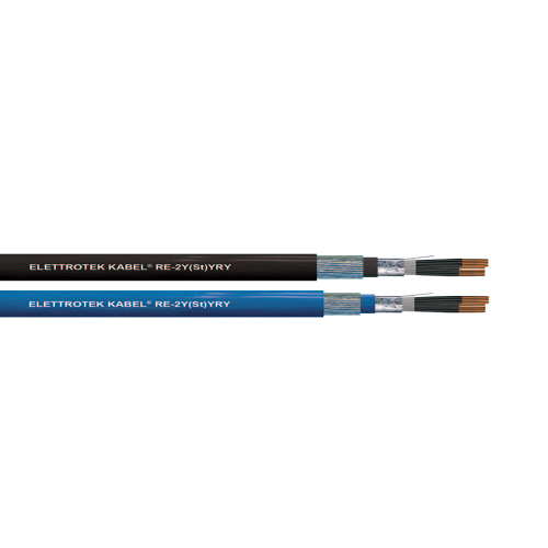 20 AWG 12C Stranded Bare Copper Shield Al Tape PE Armour PVC RE-2Y(St)YRY Instrumentation Cable