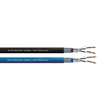 20 AWG 16P Stranded BC Shield Al Tape XLPE PVC RE-2X(St)YRY 300/500V Instrumentation Cable