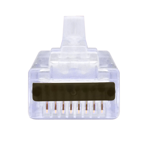 ProSeries Cat5e Unshielded with Cap45 Pass-Through RJ45 Modular Plugs S45-1501P (50pcs/5Clamshell)