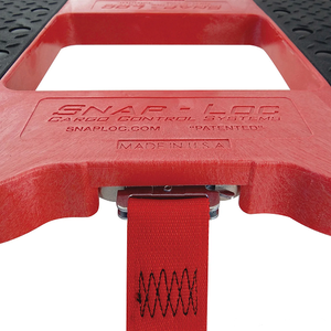 Snap-Loc General Purpose E-Track Push Cart Red Dolly SL1200P4TR