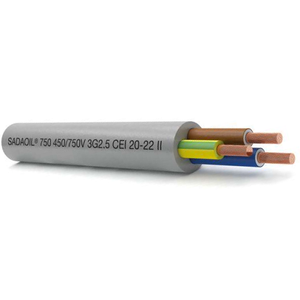 5G0.50 Flexible Oil-Resistant Command and Control multicores Cable CPR ECA UNEL 450/750V