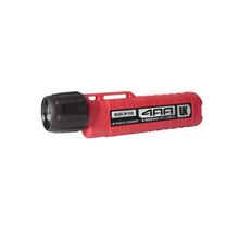 UK 4AA eLED Herculite Flashlight Chemical Resistant Red