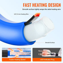 25FT Heated RV Water Hose-Antifreeze Protection to -45°F, Drinking Water Safe