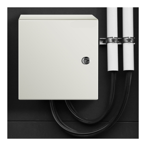 NEMA Steel Enclosure 12 x 12 x 6'' Junction Box with Mounting Plate