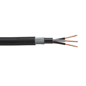 16mm 5C Stranded Gnd Bare Copper Unshielded XLPE LSF 600V Armored Power Cable