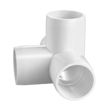 1" PVC Pipe Joints Elbow Connector 4-Way PVC Fittings (PACK 10)