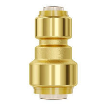 1/2"-3/4" Brass Straight-Through Push-Fit for Air Pipe Fittings (12 PCS)
