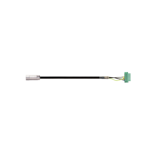 Igus MAT9960608 16 AWG 4C Round Plug Socket A Connector TPE Danaher Motion 107475 Motor MK SR3 400V Cable