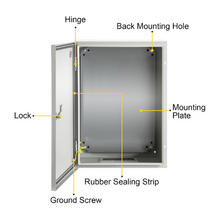 Electrical Enclosure 16' ×12' ×6'' Carbon Steel IP66 Junction Box