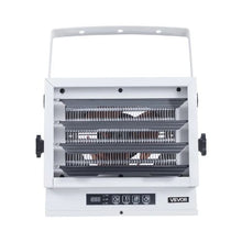 8500W Electric Garage Heater with Remote Timer & Overheat Protection – Wall/Ceiling Mount 240V White