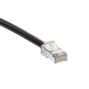 Cat 6A Patch Cord 7 ft Black 6AS10-7E