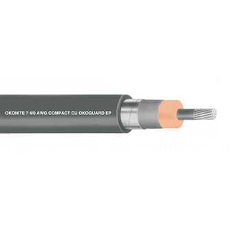 Okoguard Stranded Uncoated Copper Shield Okoclear-TS MV-105 5/8KV Power Cable