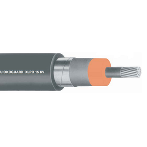 115-23-2046 3/0 AWG 1C Stranded Uncoated Copper Shield Okoguard Okoclear-TS MV-105 175mils 15KV Power Cable