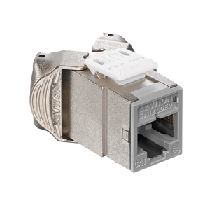 Cat 6A Shielded QUICKPORT Jack Gray 6ASJK-RG6