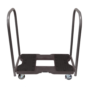 Snap-Loc General Purpose E-Track Panel Cart Black Dolly SL1200PC4TB