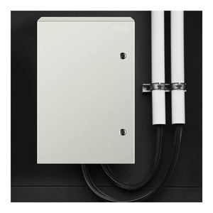 NEMA Steel Enclosure 24 x 16 x 10'' Electrical Box with Mounting Plate